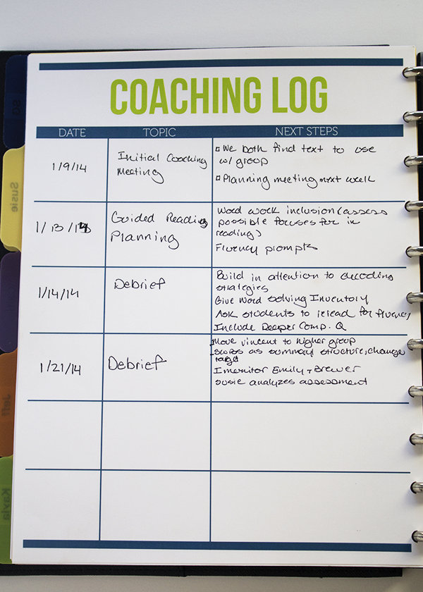 Updated Coaching Notebook Ms Houser