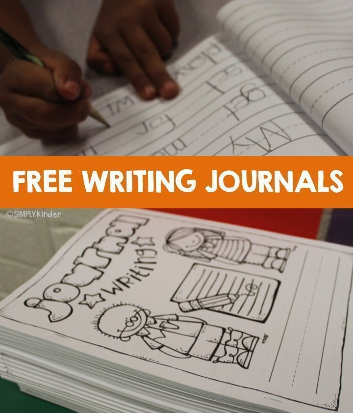 Writing Journals For Kindergarten